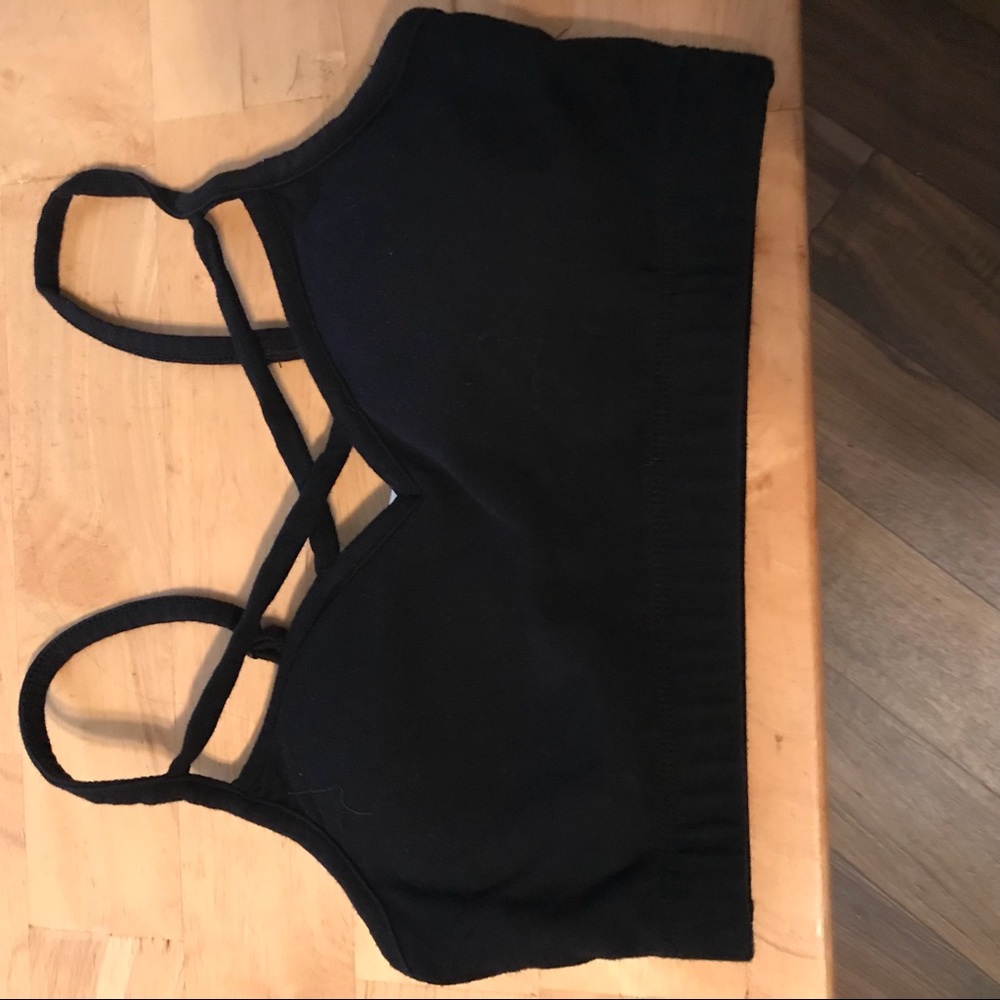 Bozzolo Black Halter Top